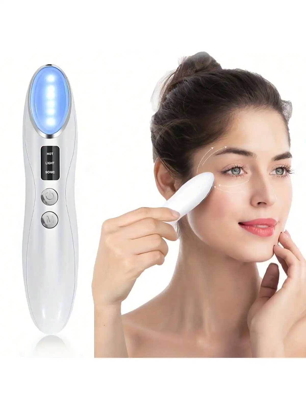 Easy Use Microcurrent Facial Device Eye Massager Electric Face Lifting Massager Best Gift Handheld Skin Care Face Toning Device XJ250607