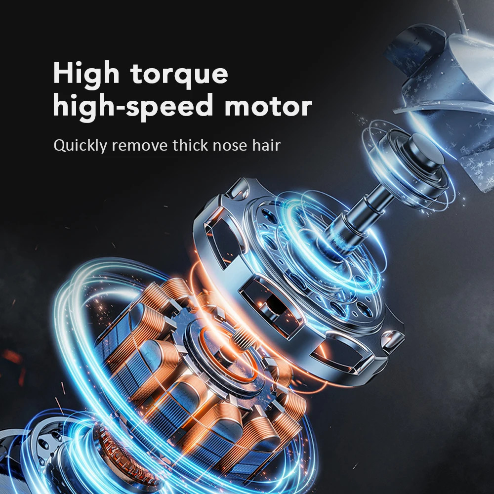 Electric Nose Hair Trimmer Implement Shaver Clipper For Men Women Neck Eyebrow Trimmer Shaver Man Clean Trimer Razor r Kit 250604