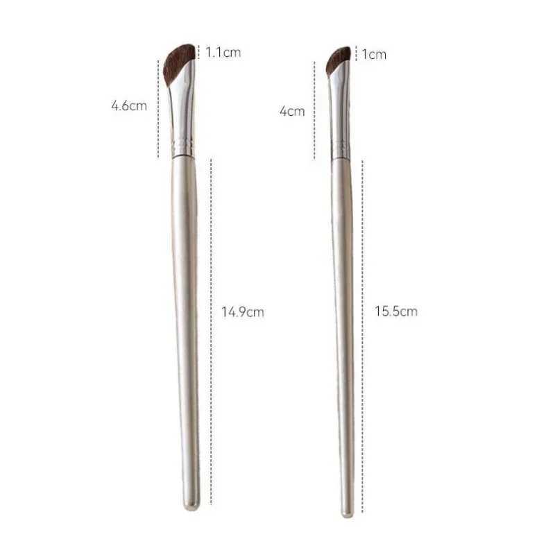 Professional Flat Angled Nose Shadow Makeup Brush Soft Eyeshadow Contouring Tool for Beauty Cosmetics W250605