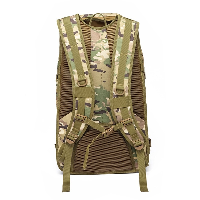 Lihai Outdoor Sports Camouflage Military Enthusiast Hiking Double Shoulder 3P Tactical Backpack Factory