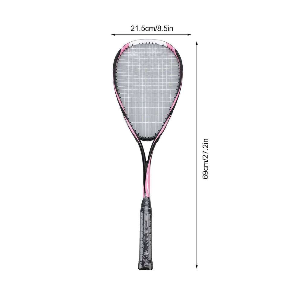 Training Carbon Lightweight Beginner High-Performance Squash Racket for Gym Park School