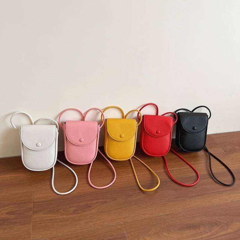 LEFTSIDE Mini PU Leather Flap Crossbody Bags for Women 2025 Fashion Simple Shoulder Bag Females Solid Color Handbags and Purses