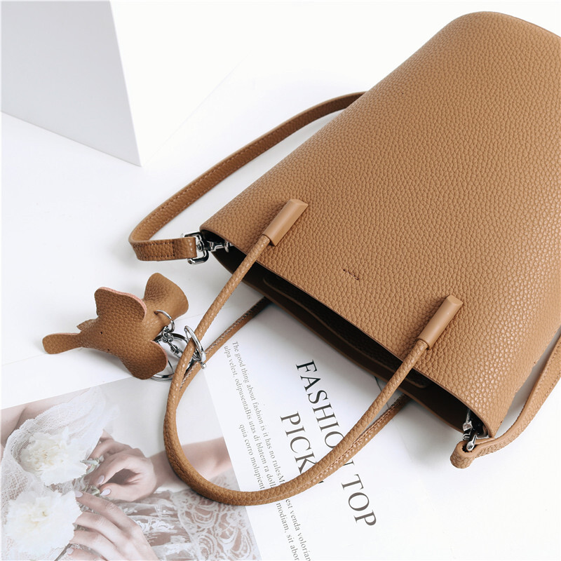 Real leather cowhide women's handbag new fashionable multifunctional niche designer crossbody bag women's shoulder bag