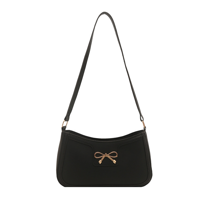 designer Small Bag Women's Bag 2025 New Fashion Handbag Textured Niche Design Underarm Shoulder Bag Stylish Crescent Bag