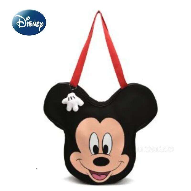 Minnie New Handbag Cartoon Fashion Shoulder Large Capacity Canvas Storage Women's Bag