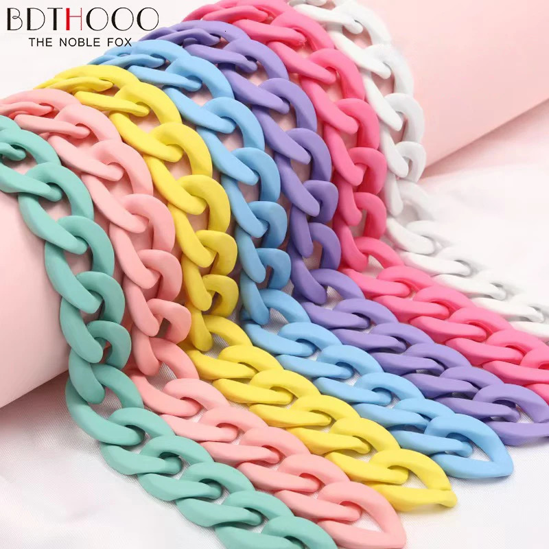 120cm Chain Acrylic Womens Handbag Backpack Mobile Phone Bag Combination Split Connector DIY Necklace Jewelry Accessories 250528