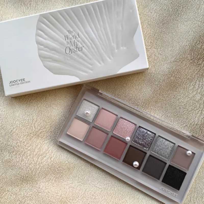 Joocyee 2 Colors Eyeshadow Palette Soft Pink Eye Makeup Matte Shimmer Finish Eye Shadows Vegan Cruelty-free W250605