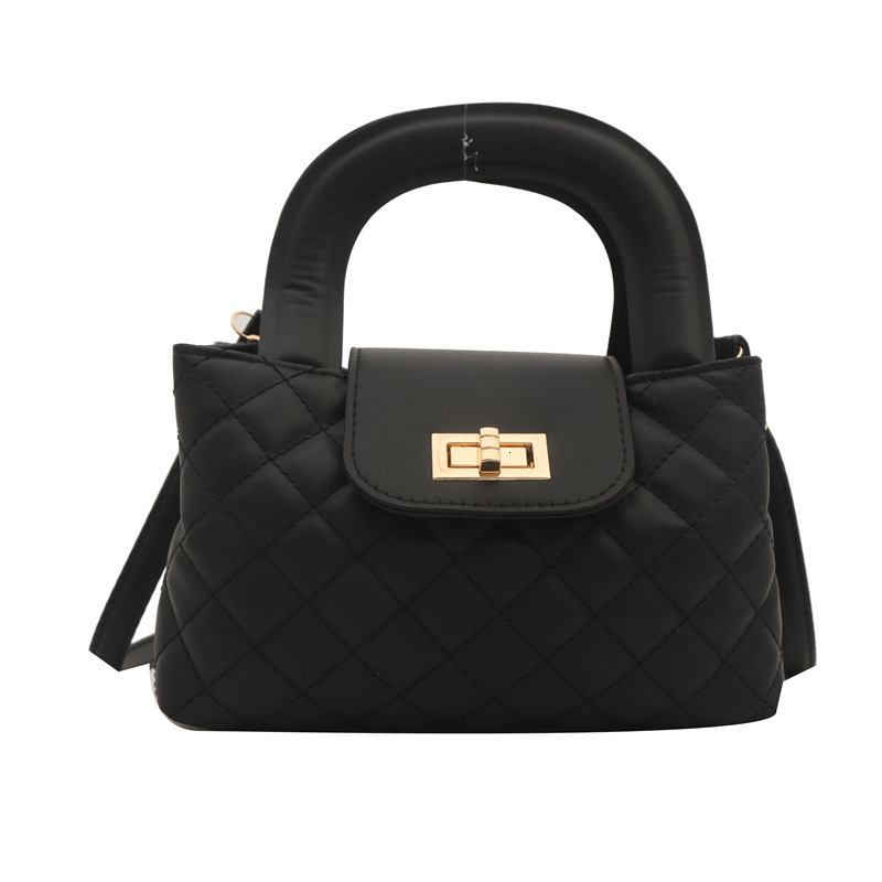 High quality brand new high-quality free designer bag French niche design quilted bag new fashionable handbag commuting shoulder bag new free designer