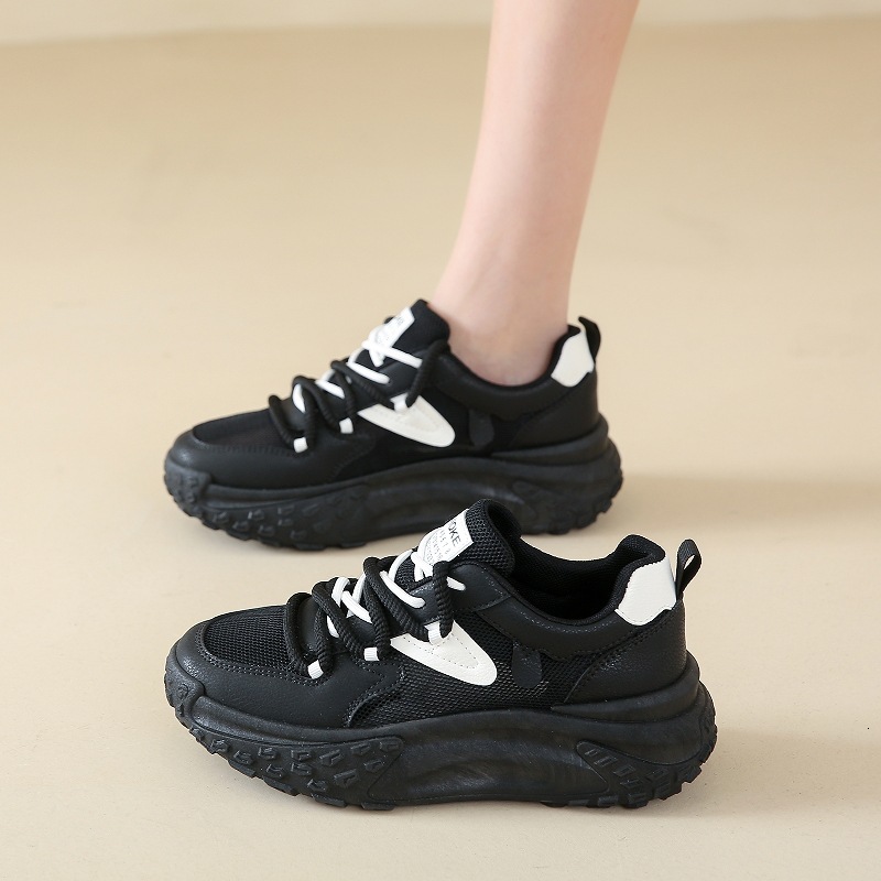 Thick Soft Sole Casual Shoes Summer Breathable Mesh Cushiony Casual Sneakers New Women S Dad Shoes Ddmysaturn