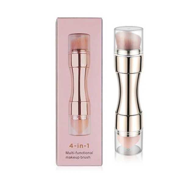 4 in 1 makeup brush set multifunctional eye shadow brush portable foundation brush b brush lip brush W250605