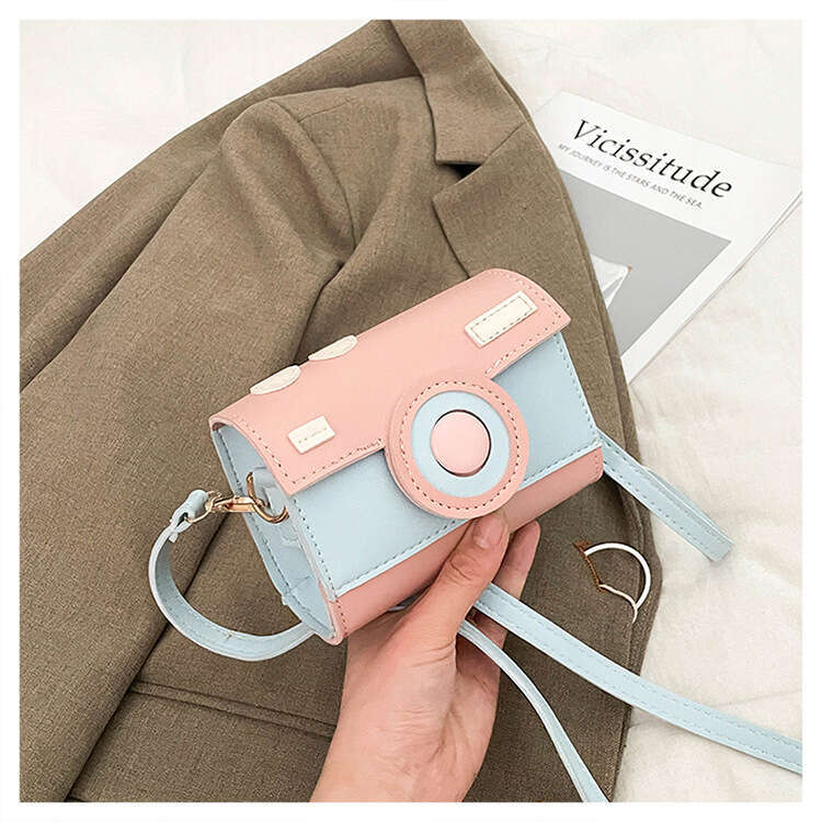 2025 Soft Girl Fresh Sweet Dreamy Personality Trendy Cute Patchwork Color Block Crossbody Shoulder Bag