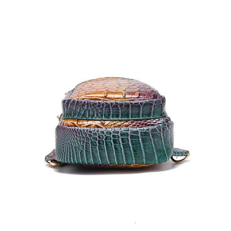 OLOEY XMESSUN New Trendy Crocodile Pattern Chest Bags For Women Fashion Designer Ladies Shoulder Messenger Crossbody Waist Bag