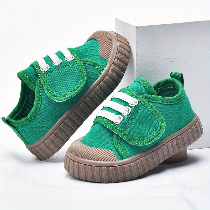 Children Canvas Shoes Toddler Infant Boy Sneakers Girl Candy Color Casual Shoes Baby Kids Breathable Soft Leisure Shoes