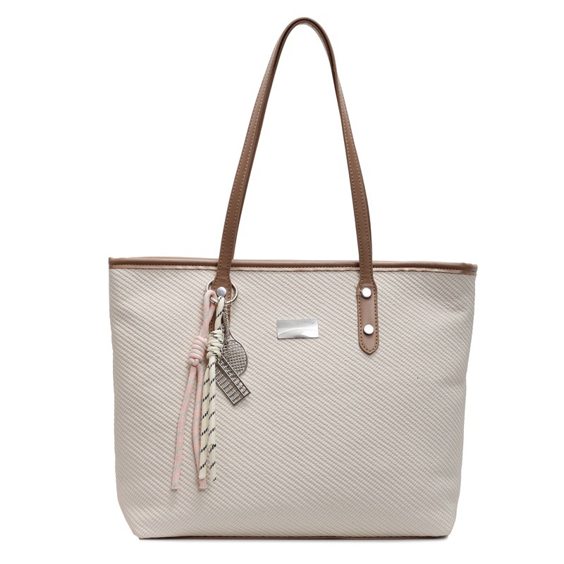 Free shipping designer bag Bag, women's tote large capacity, simple and versatile, 2025 new fashionable shoulder bag, college commuting bag