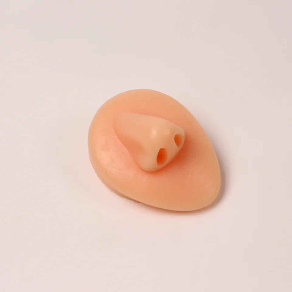 1PCS Silicone Ear Model Nose Lips Simulation Artificial Practice Skin For anent Makeup Piercing Training Tattoo Tools 250604