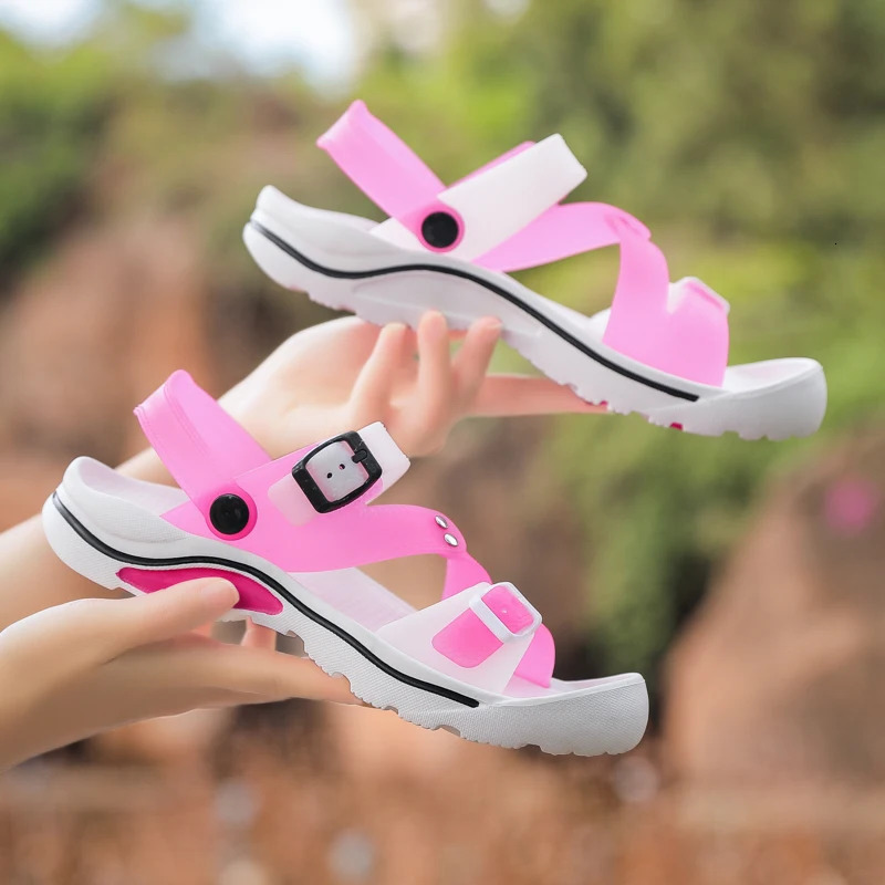 Outdoor Wading Shoes for Men and Women Rafting Beach Childrens Sandals River Tracing Fishing ParentChild Shoes 250605