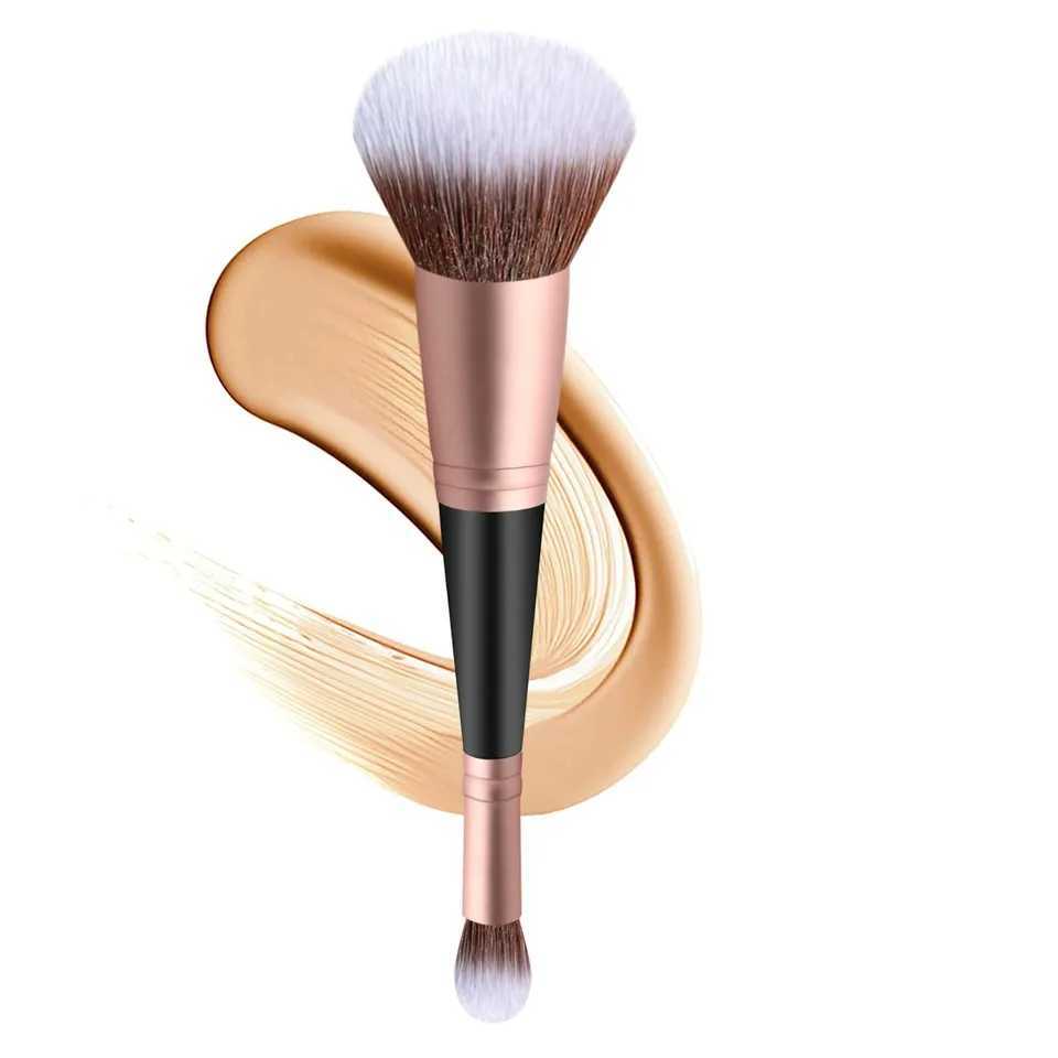 20pcs Customized Private Label Factory Selling New Arrival Cosmetic Tools Foundation Concealer 2 in 1 Makeup BrushW250605