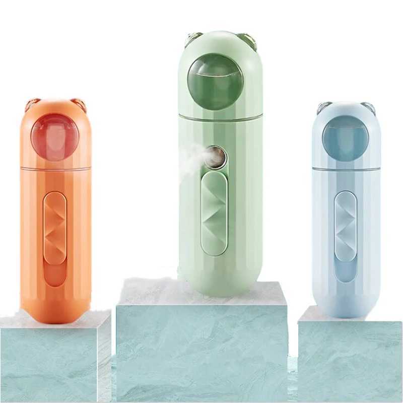 Nano Facial Mister Portable Cool Mist Facial Steamer Handy Mist Sprayer for Face Moisturizing Hydrating Mini USB RechargeableXJ250607