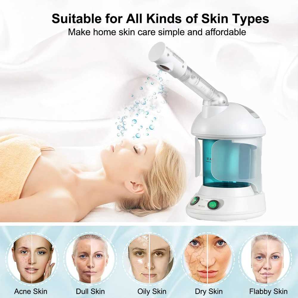 KSKIN Portable Face Mist Spray Professional Ionic Facial Steamer for Face - Custom Hot Sale Beauty Skin Care Device XJ250607