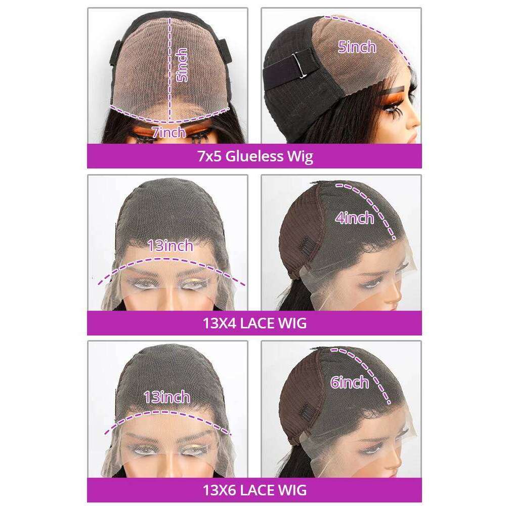 250 High Density Kinky Curly HD Lace Wig Frontal 13x6 Glueless Wigs Human Hair 30 Inch Wear and Go Deep Wave Front Pre Plucked