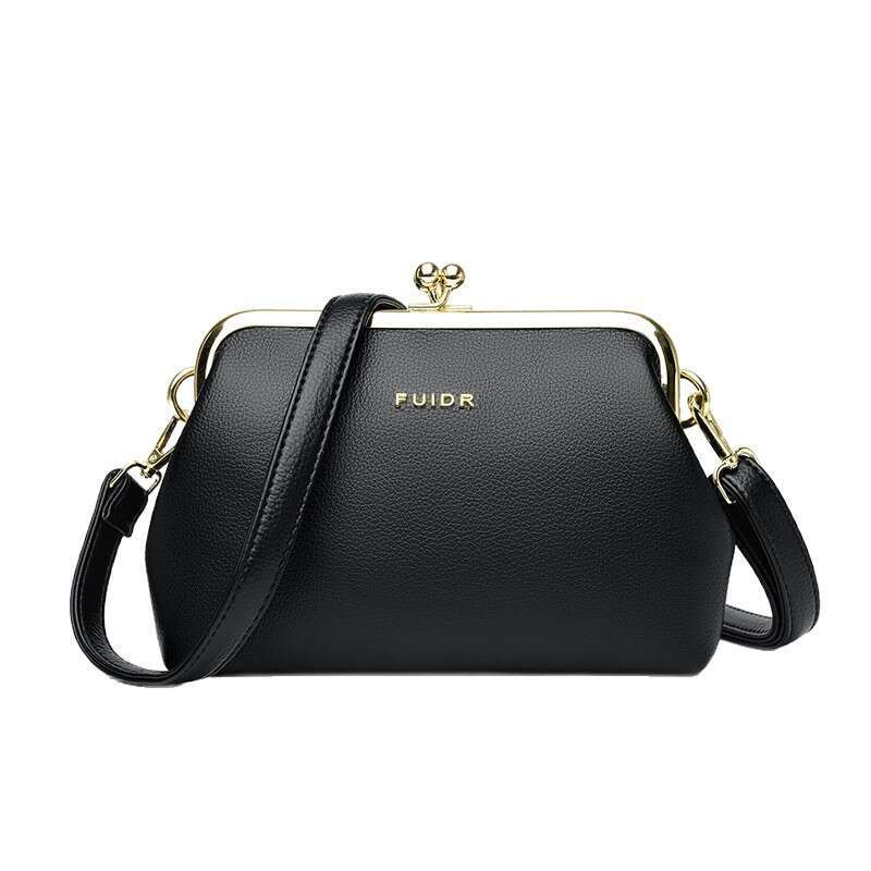 Women's New Korean Version 2025 Top Layer Cowhide Clutch Large Capacity Wallet Texture Multi-layer Crossbody Bag