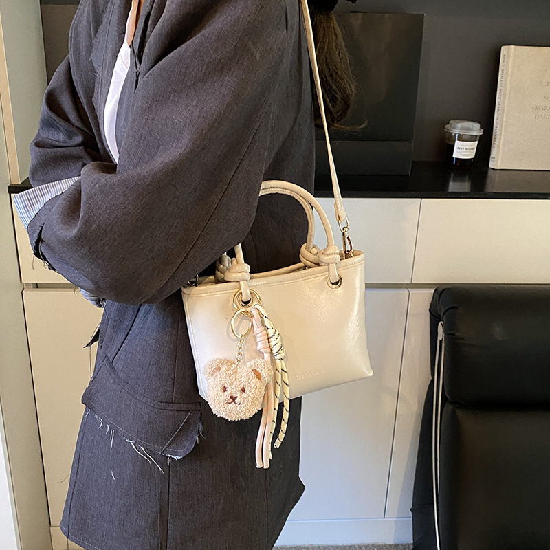 designer Fashion Simple Basket Bucket Bag for Women 2025 Summer New Casual Versatile Handbag Shoulder Crossbody Bag