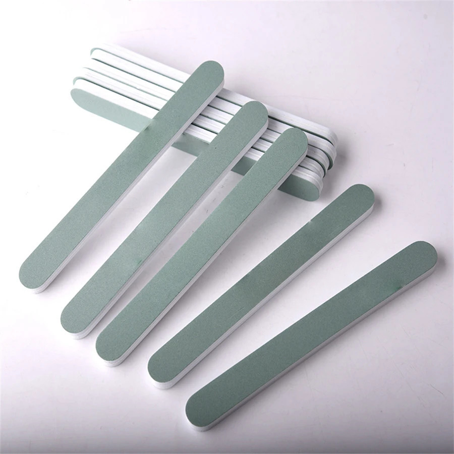 10pcs Double Sided Nail File 600/3000 Grit Natural Nails Polisher Fingernail Buffer Buffing File Professional Manicure Tool 250605