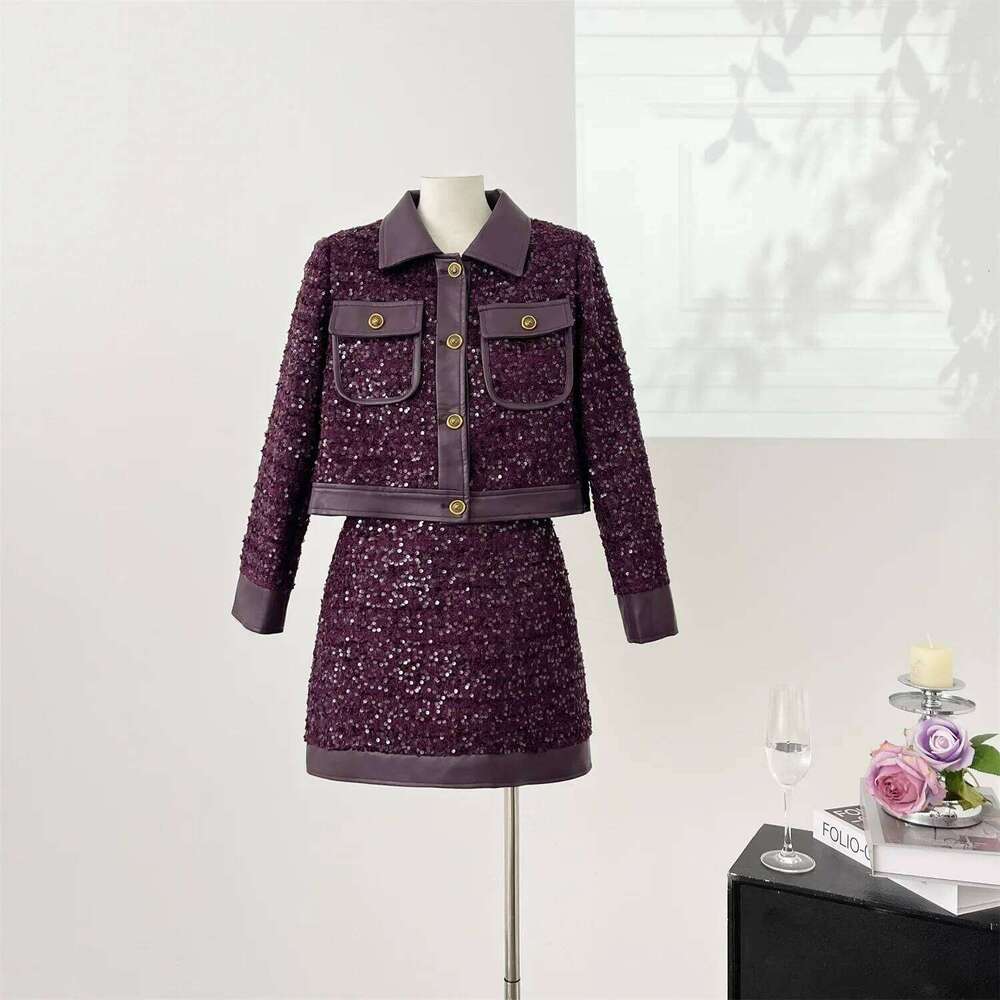 Fashionable Small Fragrance Style Two-Piece Set Early Autumn Elegant Ladylike Trendy Women's Wear Quality Contemporary Design