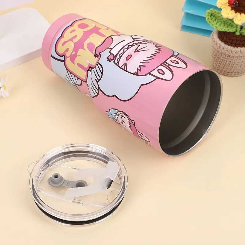 Kawaii Labubu Coffee Straw Cup Anime Car Cup Cute 30oz Girl Water Bottle Wholesale Cartoon Large Capacity Portable Student Gift X2506051