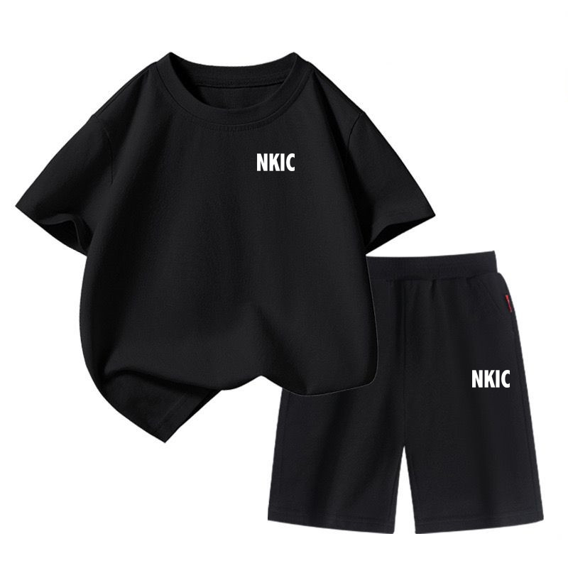 Summer Baby Girl Boy Clothes Set Children Brand Printing 100% Cotton T-shirt and Short 2Pcs Suit Kid Shorts Sleeve Tracksuit J250625