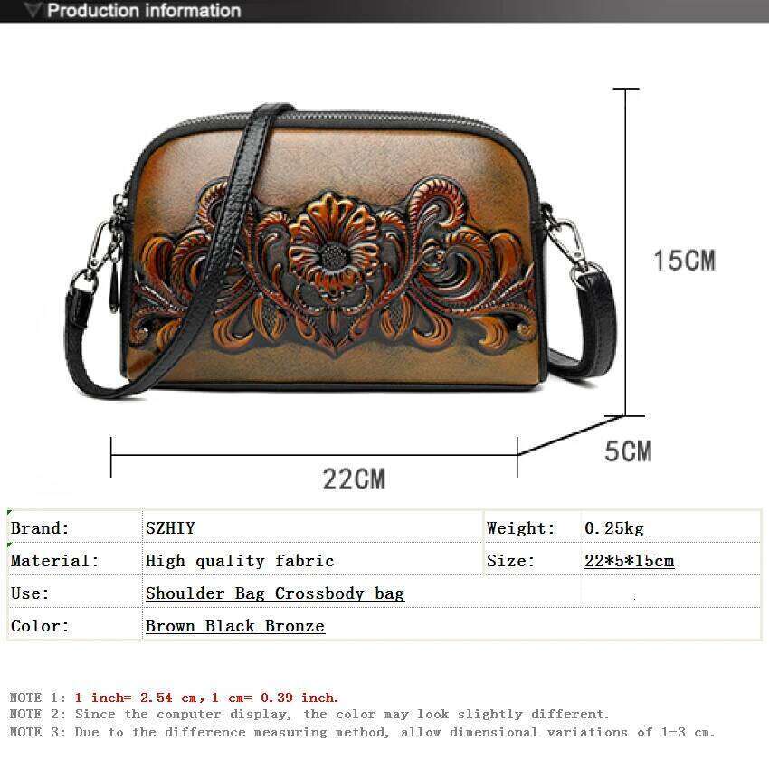 Designer Wrist Women Relief Shoulder Bag Retro Small Fashionable Mommy Phone Pocket High-Quality Leather Crossbody Purse New
