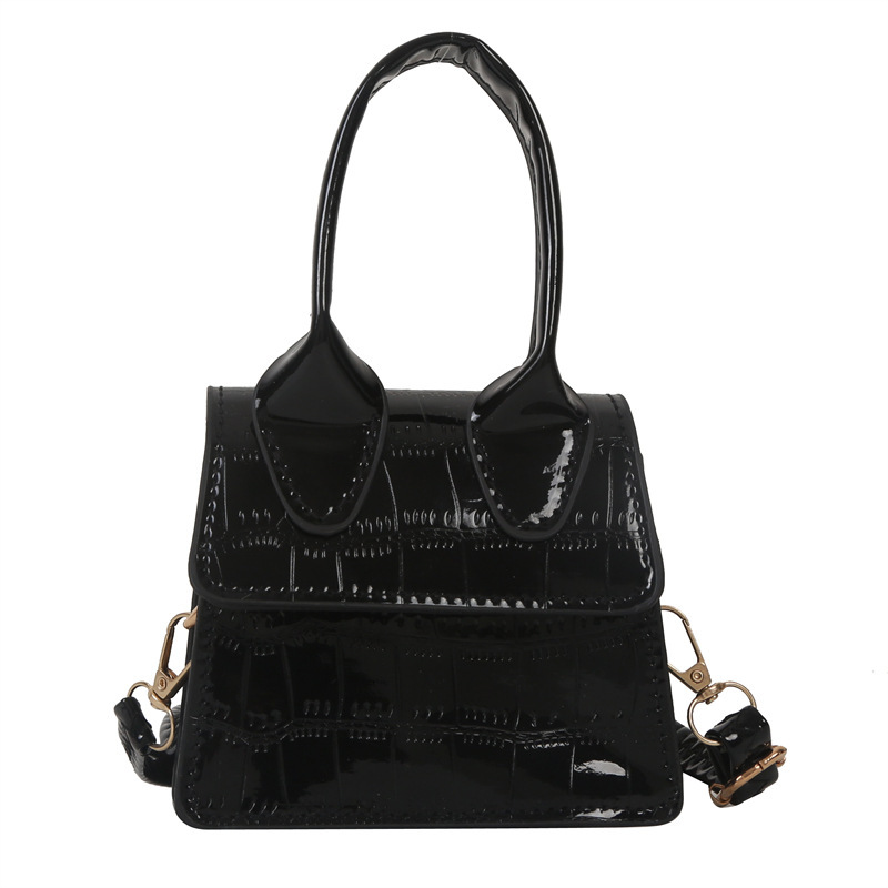 designer 2025 Summer New Fashion Stone Pattern Handbag Shoulder Crossbody Small Square Bag Women's Bag Supports Wholesale and Mixed Orders