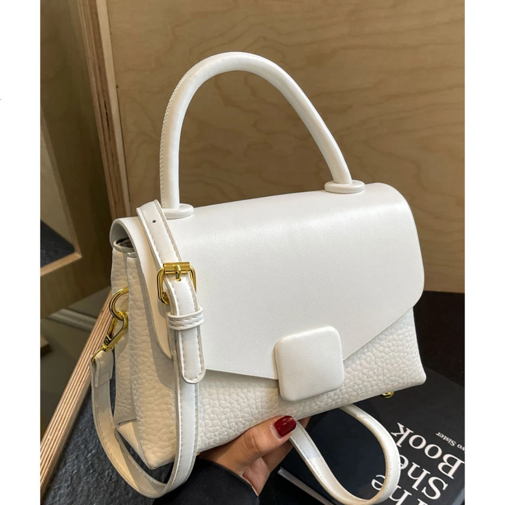 Fashion Crossbody Bag for Women Korean Style Buckle Zipper High-Grade Single Shoulder Bags Daily Phone Working Commute Packs 250605