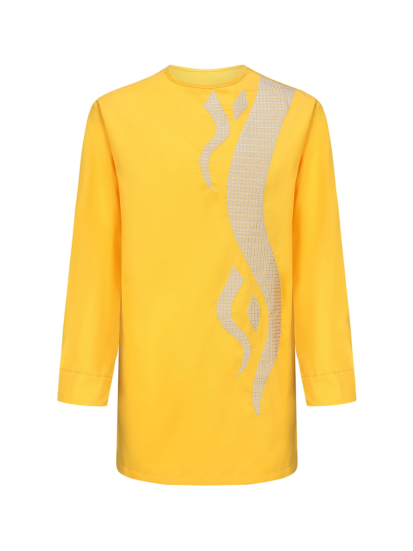 Kaftan Mens Suit African Ethnic Style Long Sleeve Embroidered Suit Mens Traditional Clothing 2-piece Suit 250603