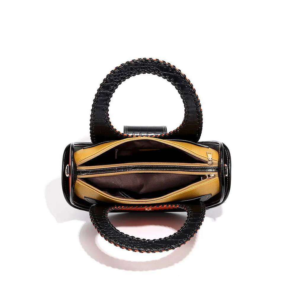 Woman Shoulder High-End Leather Purse Large Capacity Shopping Bag Fashion Designer Women's Top Handle Handbags Crossbody