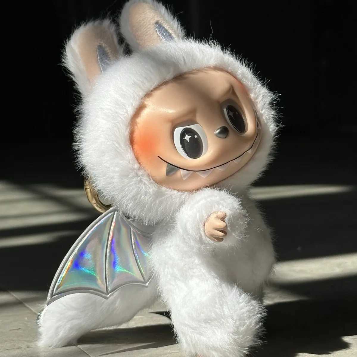 Hot Bubble Mart Series LABUBU Angel Fish Tail Doll High Beauty Vinyl Plush Doll Gift X250606