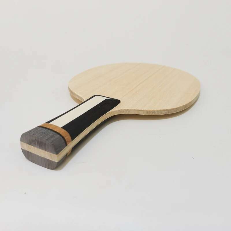 CNF-White Carbon Table Tennis Racket cellulose nanofiber, FL Handle or ST Handle, PingPong Blade, Fast Attack, High Elasticity