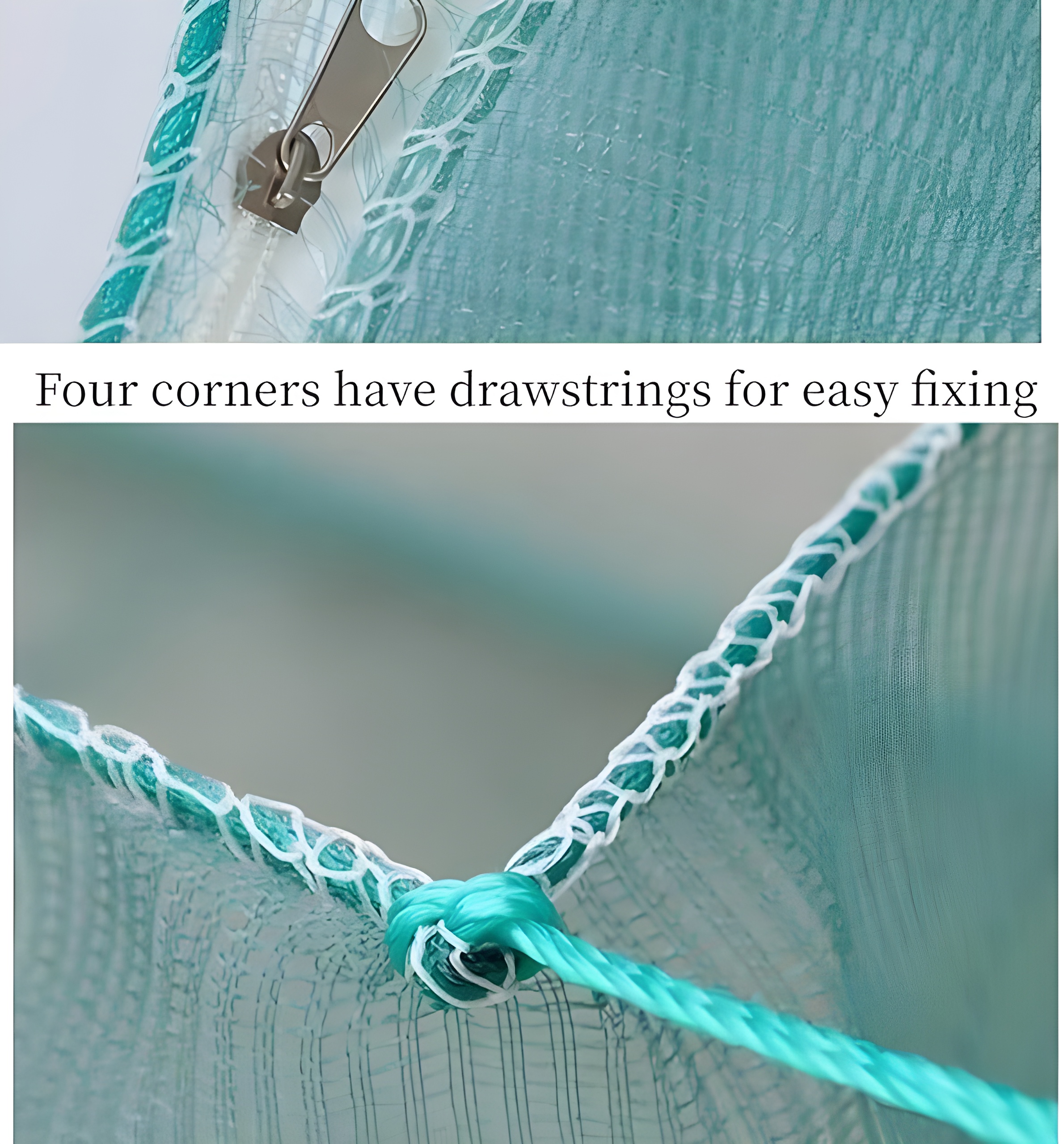 Strong Anti Escape Aquaculture Net Fishing Cage Seafood Drying for Fish Crabs Shrimp(without top )