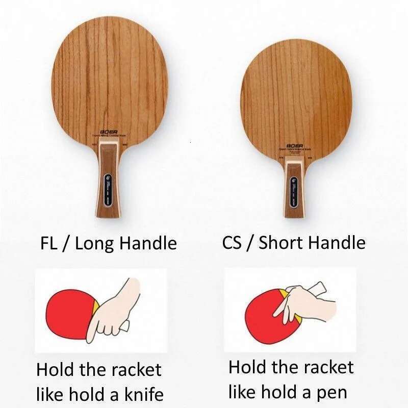 Professional Ping Pong Paddle 7-Ply Rosewood Blade Board for Advanced Player Table Tennis Racket Bottom Plate