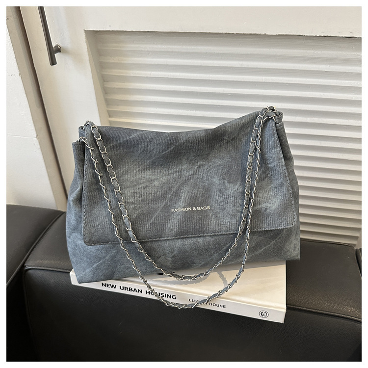 designer 2025 Autumn Winter Fashion New Handbag Single Shoulder Large Capacity Tote Bag Women's Bag Supports Bulk