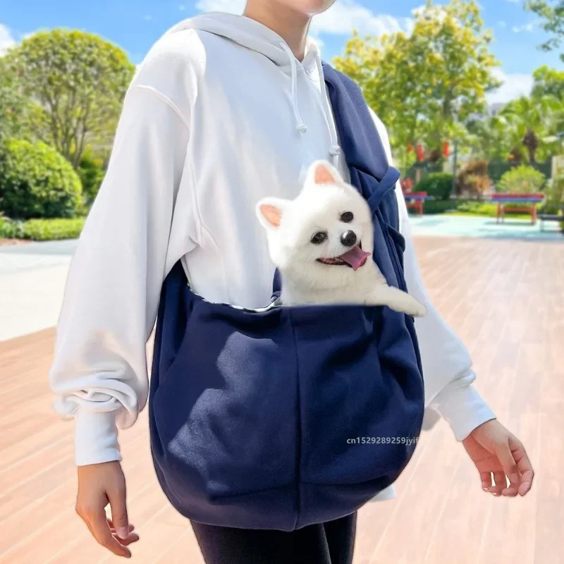 Comfortable Dog Bag Pet Crossbody Shoulder Bag Portable Outdoor Travel Cat Puppy Sling Bag Pet Carrying Supplies 250603