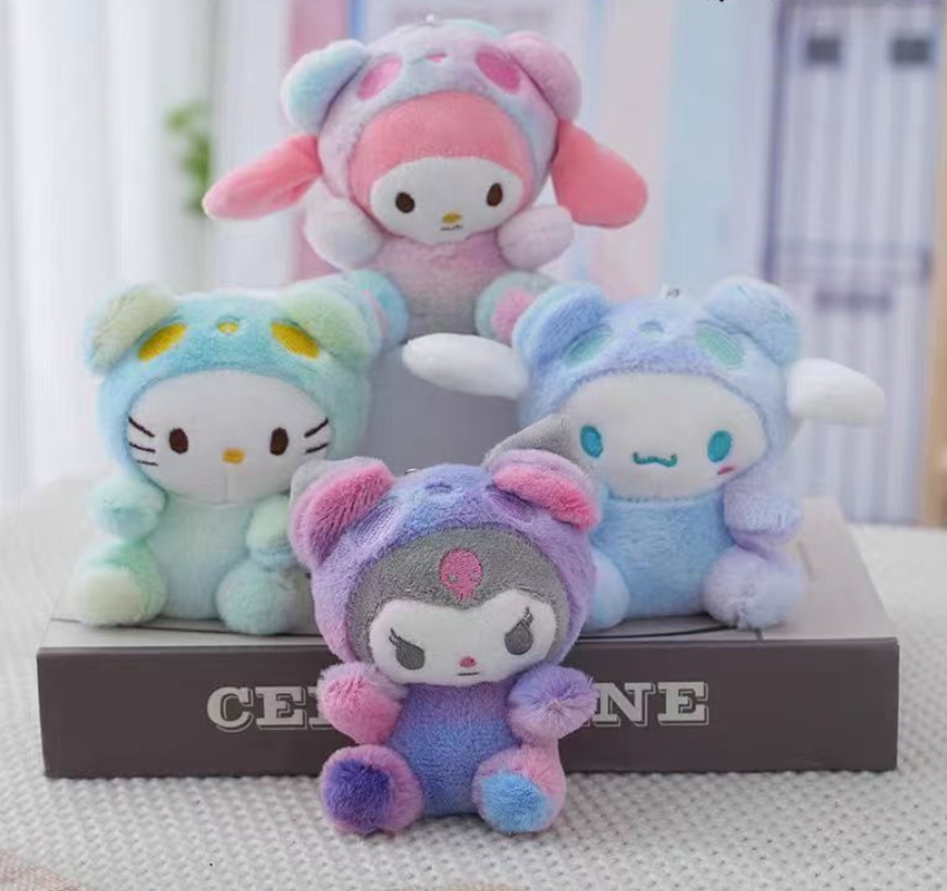 Mini Anime Character Model Claw Machine Character Plush Toy Japanese Arcade Culture Collection Card Game Deformed Doll 12cm Wholesale