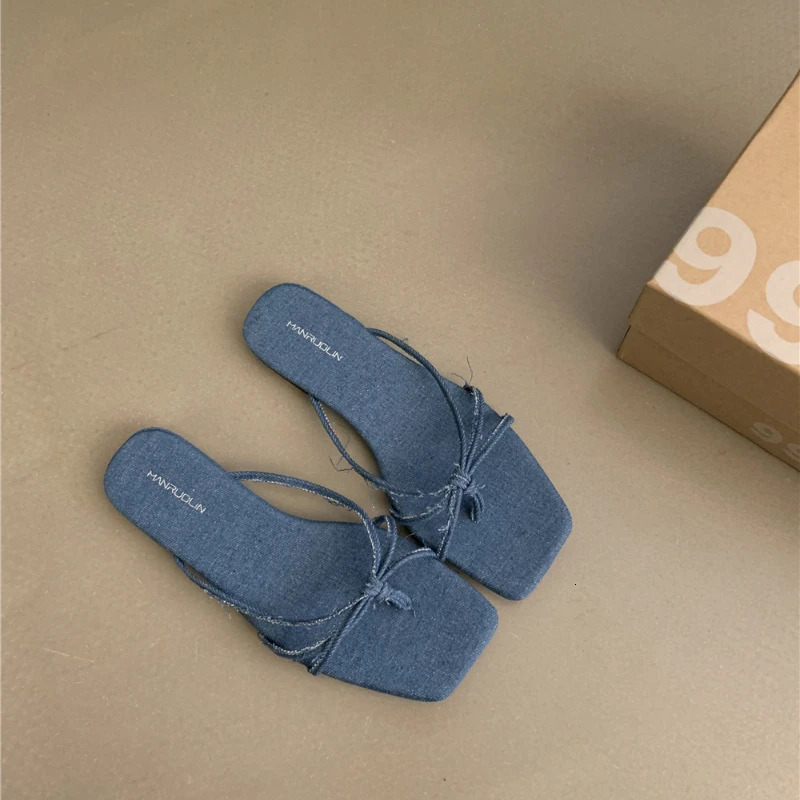 Shoes Woman Slippers Casual Pantofle Rubber Flip Flops Low Summer Flat Hawaiian Rome Scandals Fashion PU Silk Fa 250605