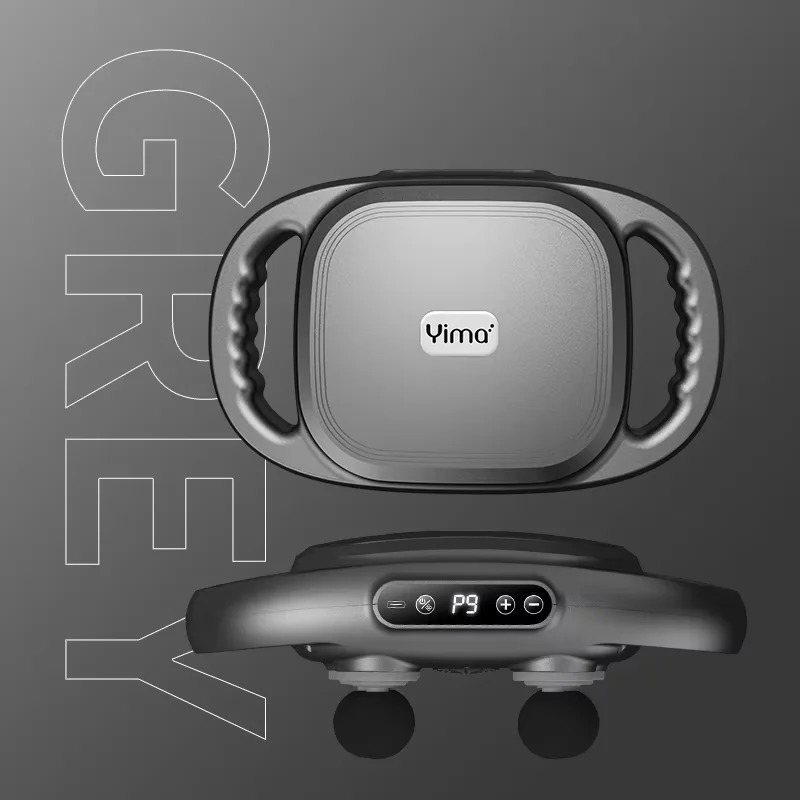 Massage GunDeep Tissue Percussion Massage Gun with 6 Heads Type-C Charging Portable Electric Handheld Body Massager 250605