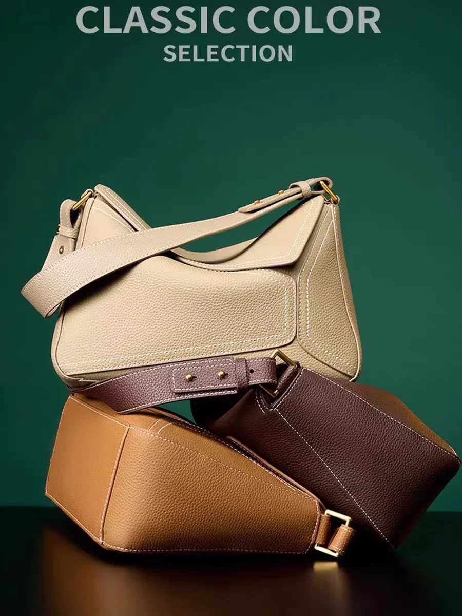 High Quality Fashion Square Bag Womens Handbag Genuine Leather Cowhide Shoulder Messenger Bag Lady Purse Female Casual Bag M250606
