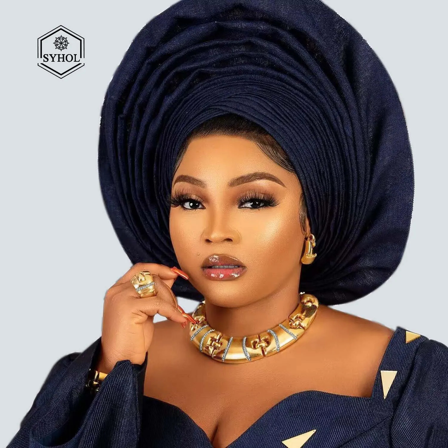 est Italian Gold Plated Jewelry Set Dubai Gold Colou High Quality Ladies Necklace Banquet Wedding Jewelry 250530