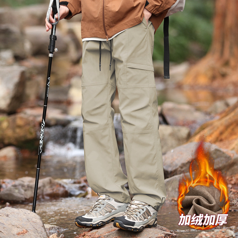 Ddmyoutdoor Men S Windproof Waterproof Scratch Resistant Wear Resistant Work Women S Outdoor Travel Warm Straight Leg Pants Plus Size Jackets