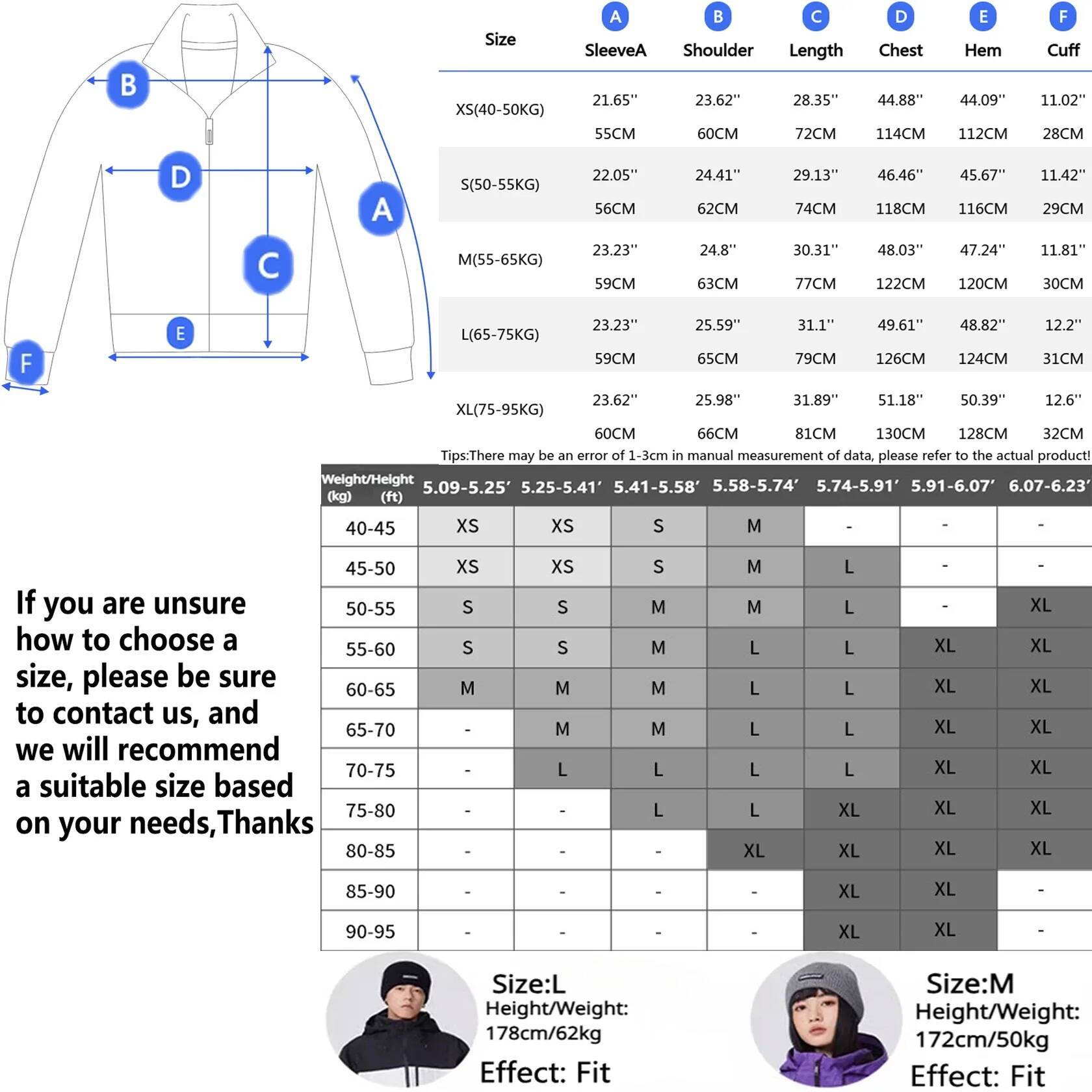 Ddmyoutdoor Outdoor Sport Skiing Jackets New Woman Snowboard Coats Male Waterproof Hooded Zipper Ski Jacket Men Warm Snowmobile Clothes Jogging Suit