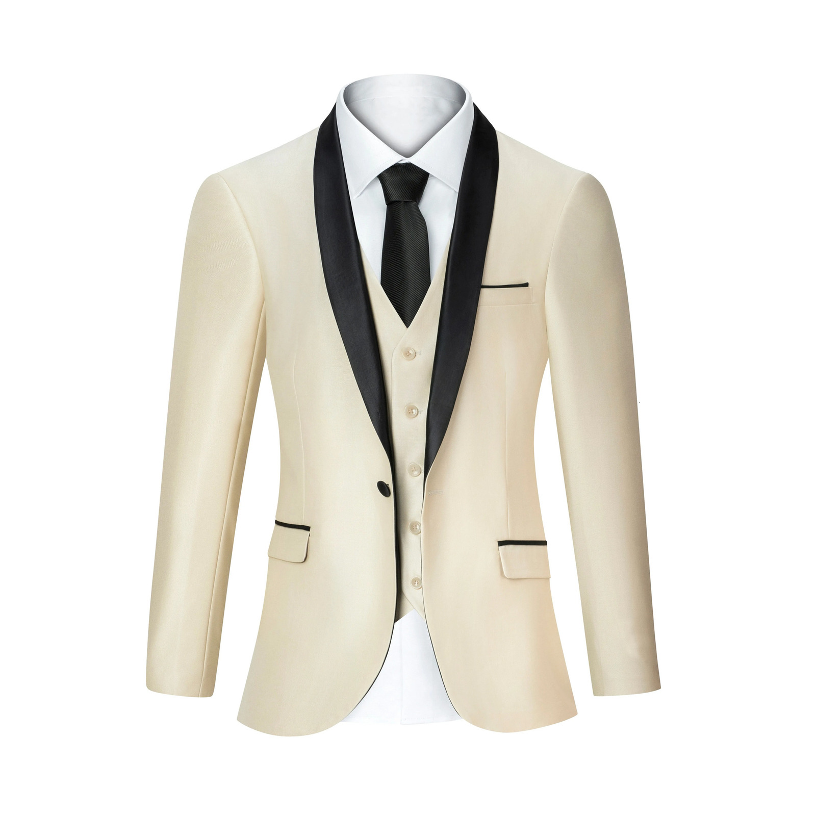 Customized Men Suits Single Breasted Lapel 3 Piece Jacket Pants Vest Full Sets High Quality Clothing Terno Blazers 250530