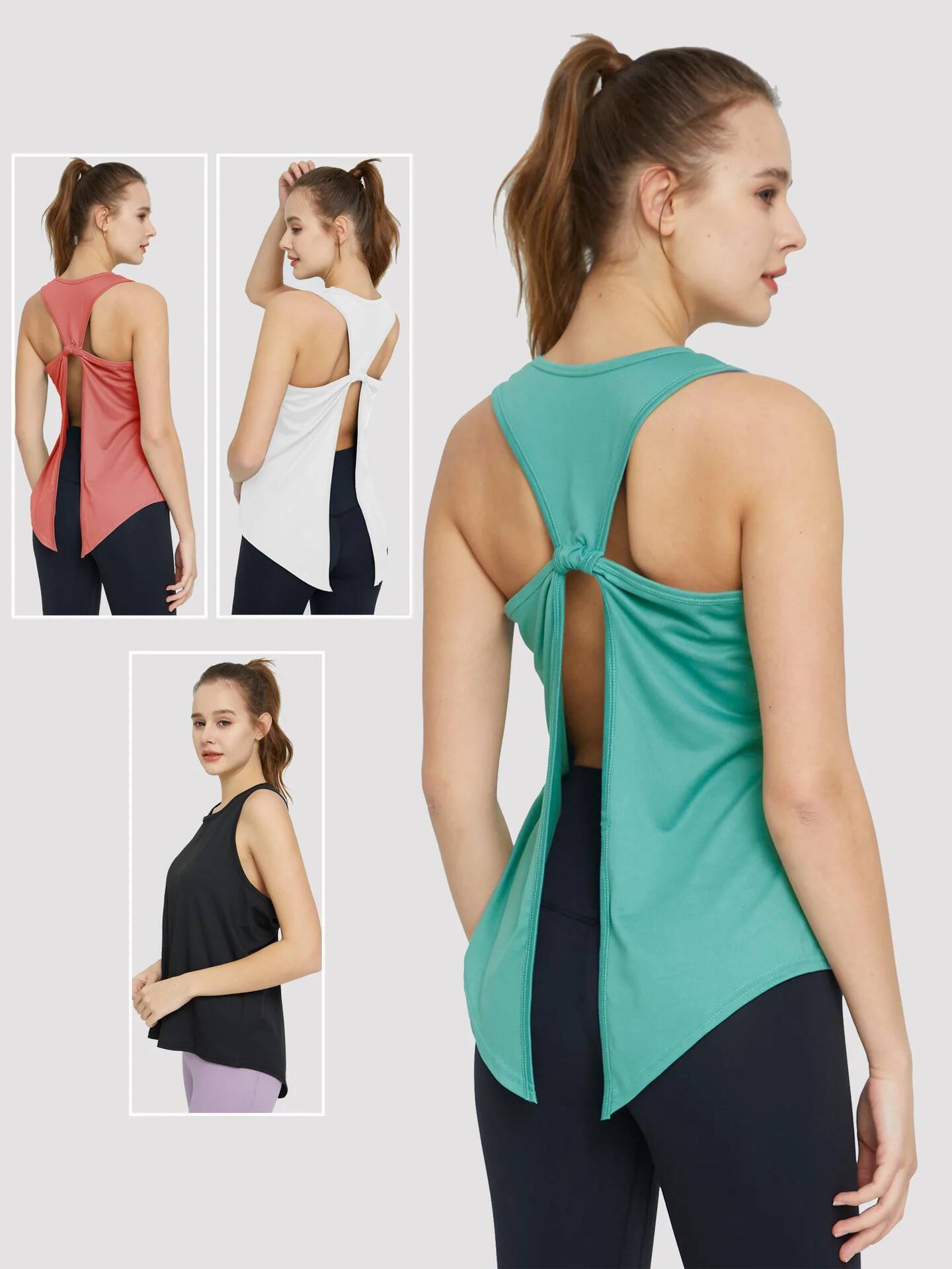 2024New 4Colors S-XL Sexy Sleeveless Blazer Women Loose Training Fiess Running Outdoor Gym Beauty Back Slimming Yoga Vest